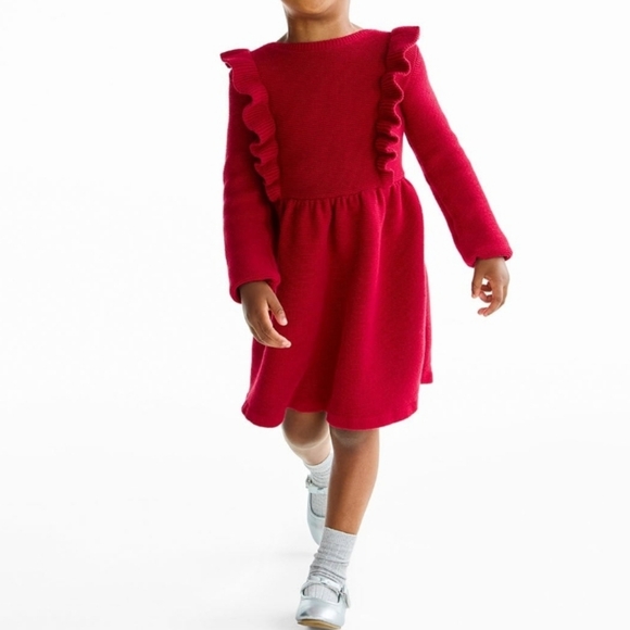 Carter's Red and Cream Kids Dress Duo - Picture 3 of 17